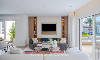 Prestigieus penthouse met formidabel terras te koop in een strandcomplex op de New Golden Mile, Marbella - Estepona 805107 