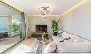 Moderne luxe appartementen te koop met zeezicht in Botanic, een beveiligde urbanisatie in Benahavis - Marbella 805496 