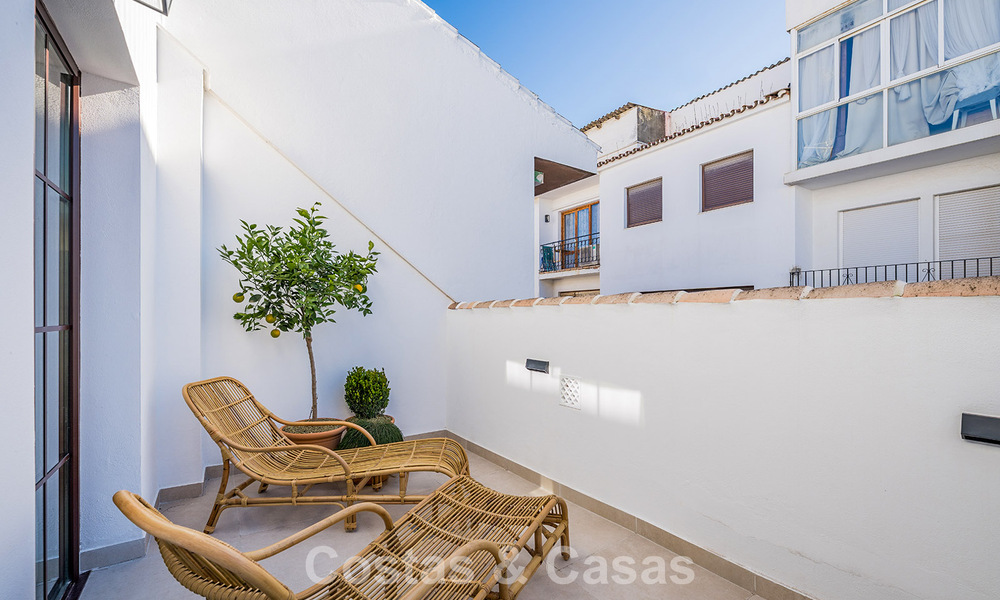 5 exclusieve geschakelde woningen te koop in het charmant oud-centrum van Estepona 805653
