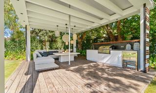 Luxueuze, gelijkvloerse villa met verwarmd zwembad te koop, beachside nabij Puerto Banus en San Pedro, Marbella 805835 