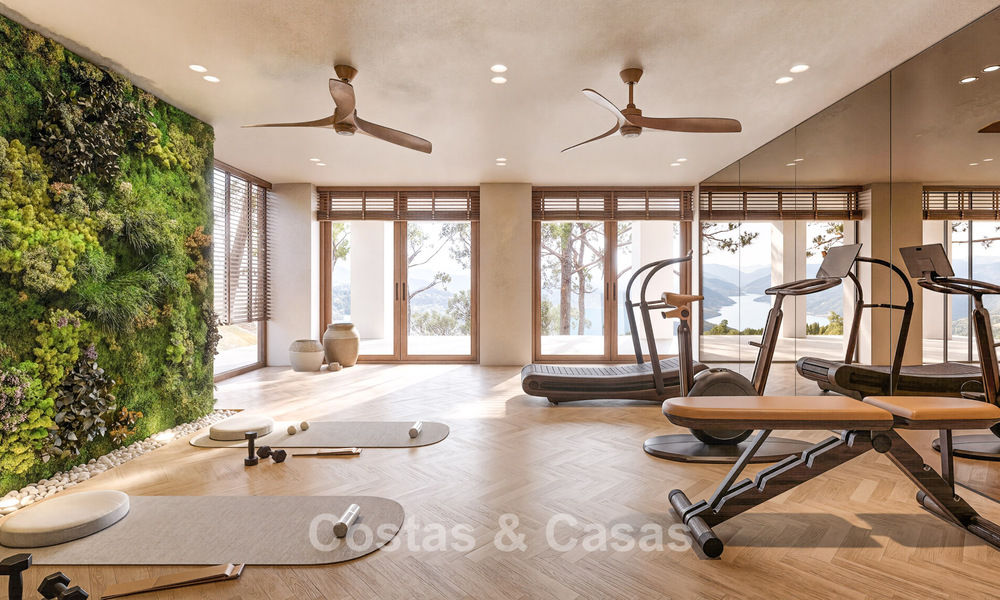 Luxe totaalrenovatieproject met privé-schiereiland en panoramisch zicht op het meer te koop in Istan, Marbella 805851