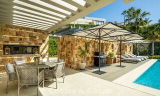 Luxe moderne villa met zeezicht te koop in Nueva Andalucia’s golfvallei, Marbella 806068 