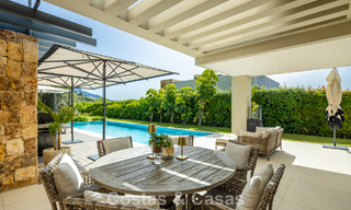 Luxe moderne villa met zeezicht te koop in Nueva Andalucia’s golfvallei, Marbella 806069 