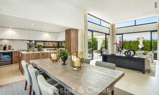 Luxe moderne villa met zeezicht te koop in Nueva Andalucia’s golfvallei, Marbella 806073 