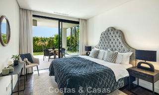 Luxe moderne villa met zeezicht te koop in Nueva Andalucia’s golfvallei, Marbella 806081 
