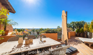 Volledig gerenoveerd appartement met panoramisch zeezicht te koop in de golfvallei van Nueva Andalucia, Marbella 806151 