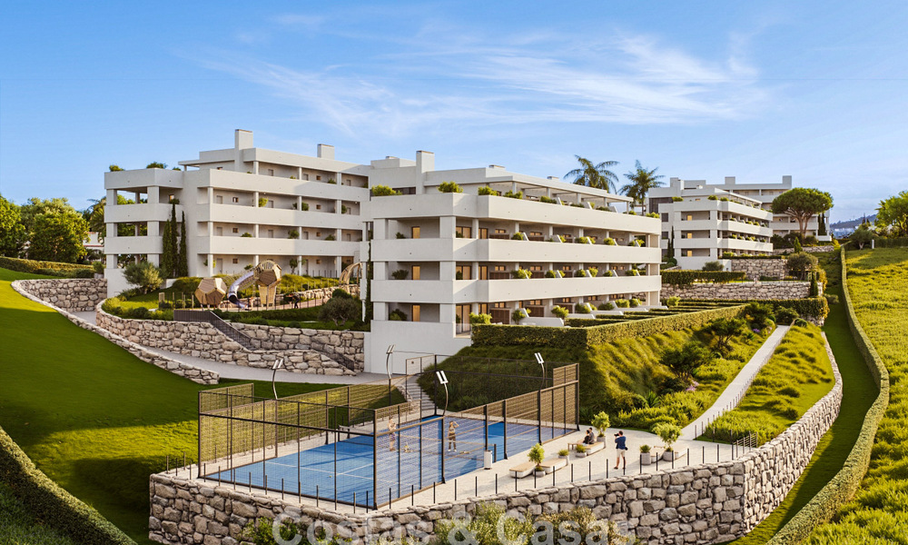 Moderne nieuwbouwappartementen te koop in een rustige woonwijk in Manilva, Costa del Sol 806321