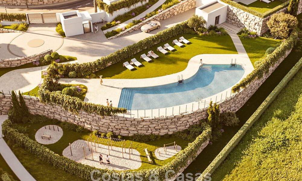 Moderne nieuwbouwappartementen te koop in een rustige woonwijk in Manilva, Costa del Sol 806324
