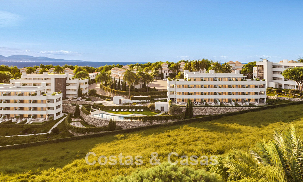 Moderne nieuwbouwappartementen te koop in een rustige woonwijk in Manilva, Costa del Sol 806326
