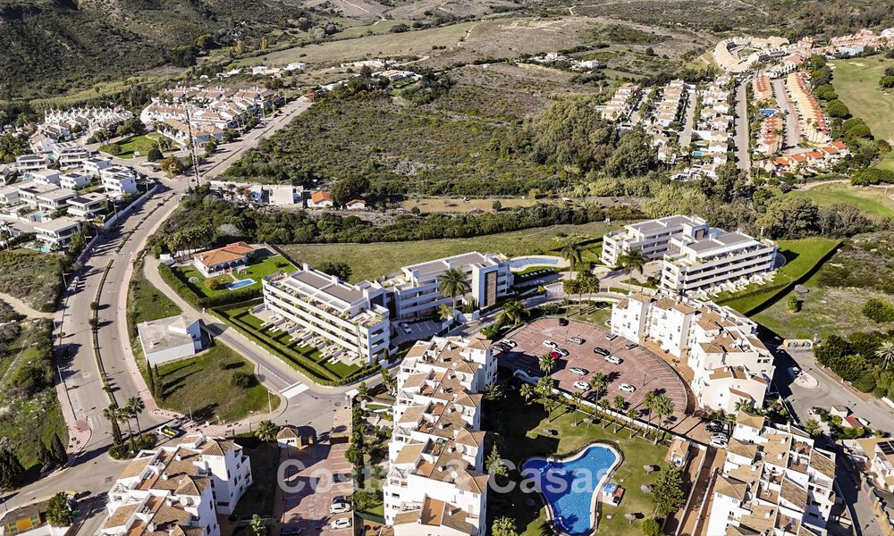 Moderne nieuwbouwappartementen te koop in een rustige woonwijk in Manilva, Costa del Sol 806336