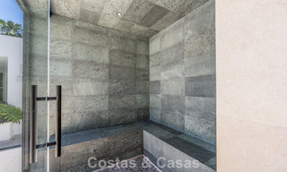 Gloenieuwe, moderne familievilla met zwembad te koop op de New Golden Mile tussen Marbella en Estepona 806630 