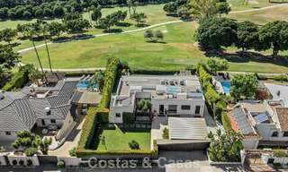5-slaapkamer eigentijdse villa te koop direct aan de golfbaan in Nueva Andalucia, Marbella 806821 