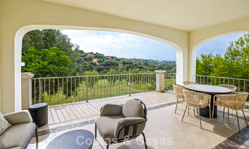 Instapklare, schakelwoningen met Mediterrane bouwstijl te koop direct aan de golfbaan in Estepona 806878