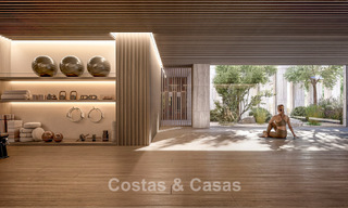 Vooruitstrevende designvilla met adembenemend golf-en zeezicht te koop in La Reserva, Sotogrande 806942 