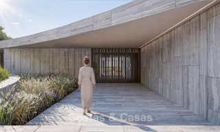 Vooruitstrevende designvilla met adembenemend golf-en zeezicht te koop in La Reserva, Sotogrande 806944 