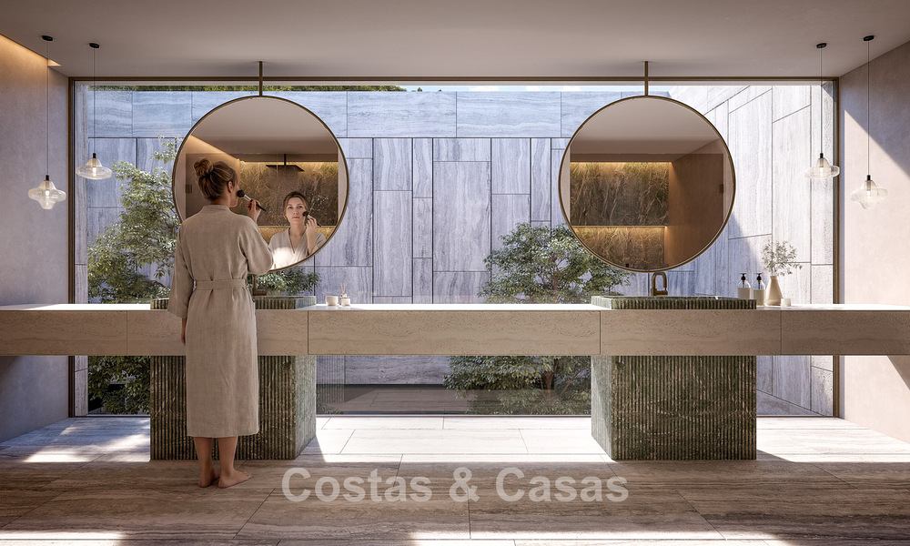 Vooruitstrevende designvilla met adembenemend golf-en zeezicht te koop in La Reserva, Sotogrande 806948