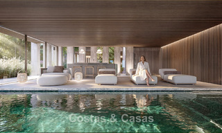 Vooruitstrevende designvilla met adembenemend golf-en zeezicht te koop in La Reserva, Sotogrande 806952 