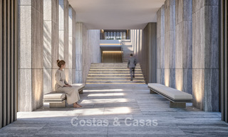 Vooruitstrevende designvilla met adembenemend golf-en zeezicht te koop in La Reserva, Sotogrande 806960 