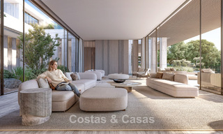 Vooruitstrevende designvilla met adembenemend golf-en zeezicht te koop in La Reserva, Sotogrande 806962 