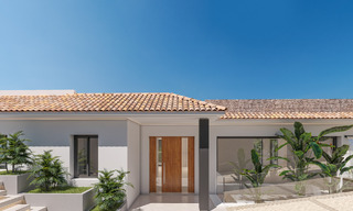 Eigentijdse nieuwbouwvilla te koop in Nueva Andalucia’s golfvallei, Marbella 806986 