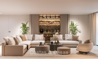 Eigentijdse nieuwbouwvilla te koop in Nueva Andalucia’s golfvallei, Marbella 806992 