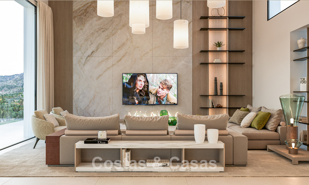 Eigentijdse nieuwbouwvilla te koop in Nueva Andalucia’s golfvallei, Marbella 806998