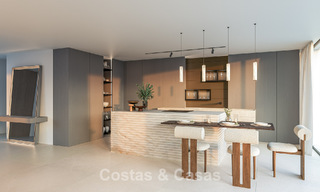 Eigentijdse nieuwbouwvilla te koop in Nueva Andalucia’s golfvallei, Marbella 807001 