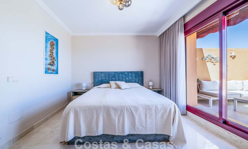 Appartementen met zeezicht te koop in Riviera Andaluza op wandelafstand van Estepona centrum 806500