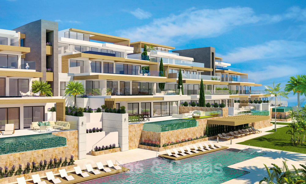 Ruim, nieuwgebouwd tuinappartement met privézwembad te koop in een omheind resort in Benahavís – Marbella 806740