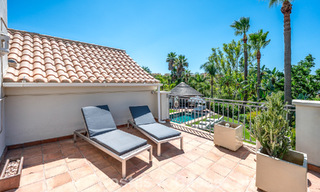 Ruime, sfeervolle, mediterrane familievilla te koop op de New Golden Mile tussen Marbella en Estepona 807253 