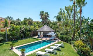 Ruime, sfeervolle, mediterrane familievilla te koop op de New Golden Mile tussen Marbella en Estepona 807254 