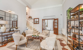 Ruime, sfeervolle, mediterrane familievilla te koop op de New Golden Mile tussen Marbella en Estepona 807272 