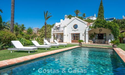 Ruime, sfeervolle, mediterrane familievilla te koop op de New Golden Mile tussen Marbella en Estepona 807291