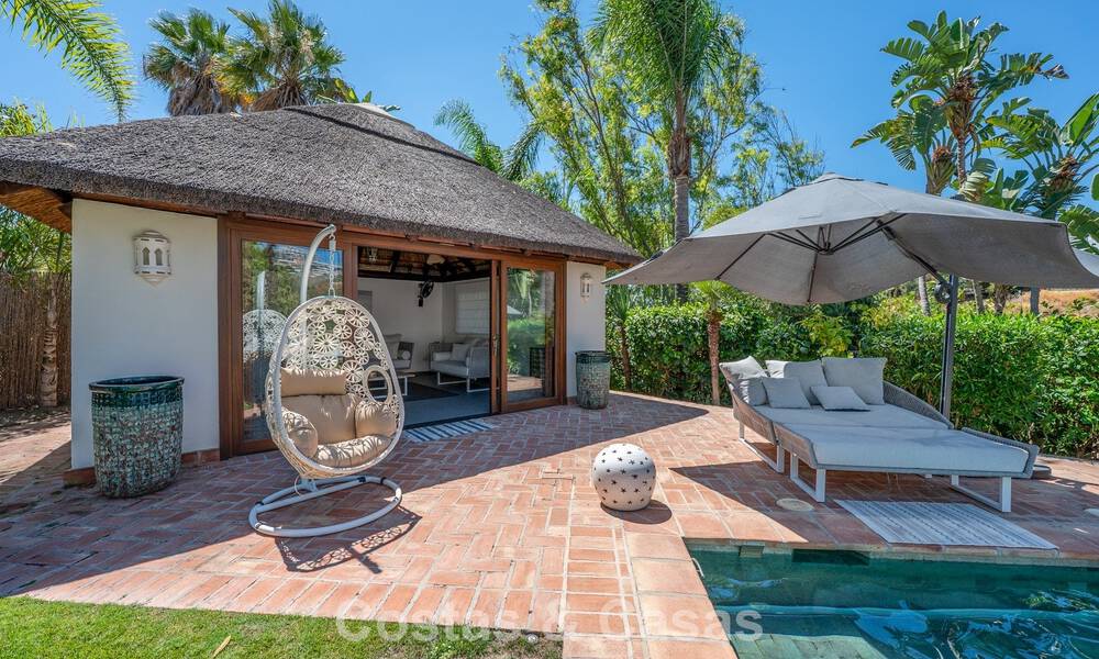 Ruime, sfeervolle, mediterrane familievilla te koop op de New Golden Mile tussen Marbella en Estepona 807292