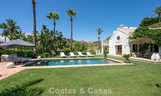 Ruime, sfeervolle, mediterrane familievilla te koop op de New Golden Mile tussen Marbella en Estepona 807296 