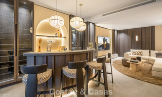 Gloednieuwe, ultramoderne luxevilla met panoramisch zeezicht te koop aan de oostkant van Marbella centrum 807456 