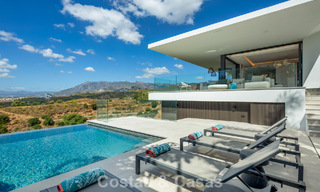 Gloednieuwe, ultramoderne luxevilla met panoramisch zeezicht te koop aan de oostkant van Marbella centrum 807474 