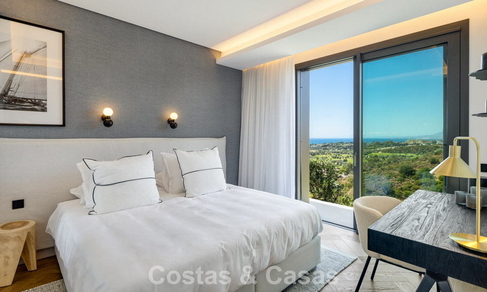 Gloednieuwe, ultramoderne luxevilla met panoramisch zeezicht te koop aan de oostkant van Marbella centrum 807481