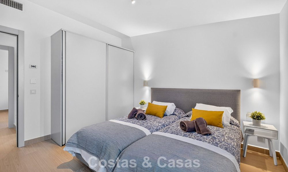 Exclusief hoekpenthouse met panoramisch zeezicht te koop in El Higueron Resort, Benalmadena, Costa del Sol 807385
