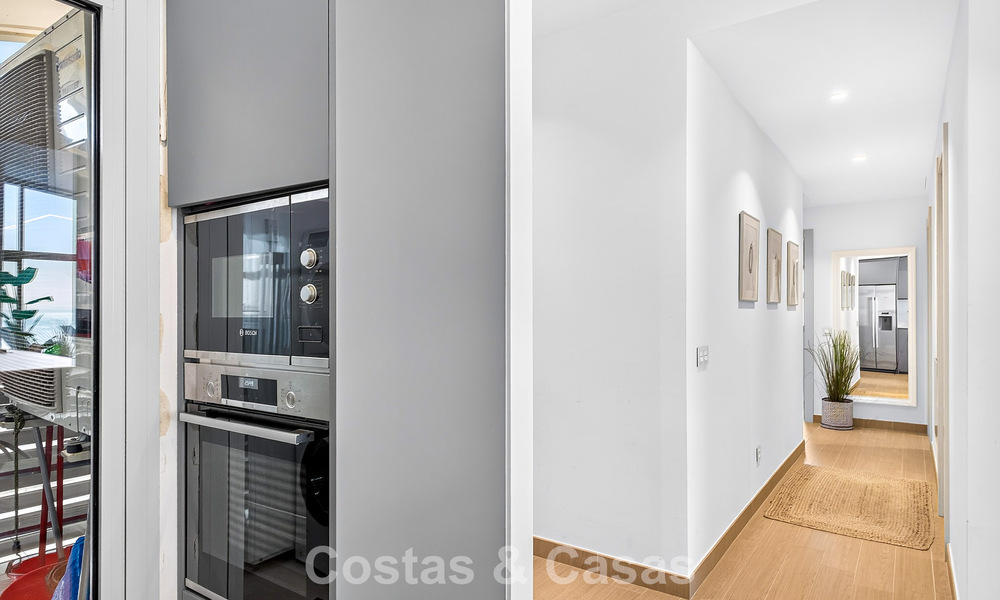 Exclusief hoekpenthouse met panoramisch zeezicht te koop in El Higueron Resort, Benalmadena, Costa del Sol 807389