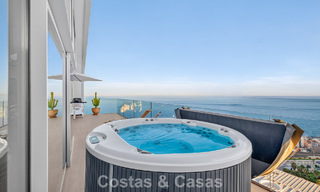 Exclusief hoekpenthouse met panoramisch zeezicht te koop in El Higueron Resort, Benalmadena, Costa del Sol 807405 