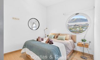 Exclusief hoekpenthouse met panoramisch zeezicht te koop in El Higueron Resort, Benalmadena, Costa del Sol 807412 