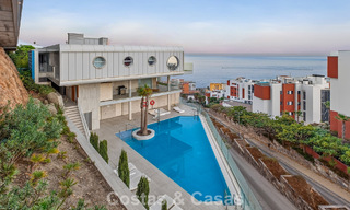 Exclusief hoekpenthouse met panoramisch zeezicht te koop in El Higueron Resort, Benalmadena, Costa del Sol 807417 