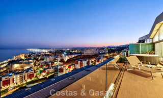 Exclusief hoekpenthouse met panoramisch zeezicht te koop in El Higueron Resort, Benalmadena, Costa del Sol 807434 