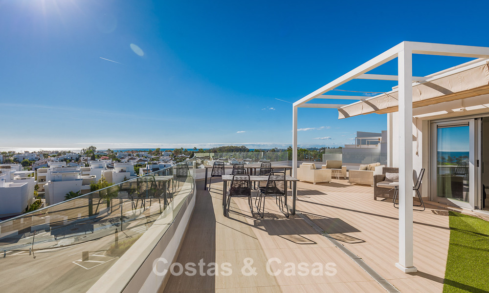 Moderne appartementen te koop in Aqua, een eigentijds complex in San Pedro Playa, Marbella 807161