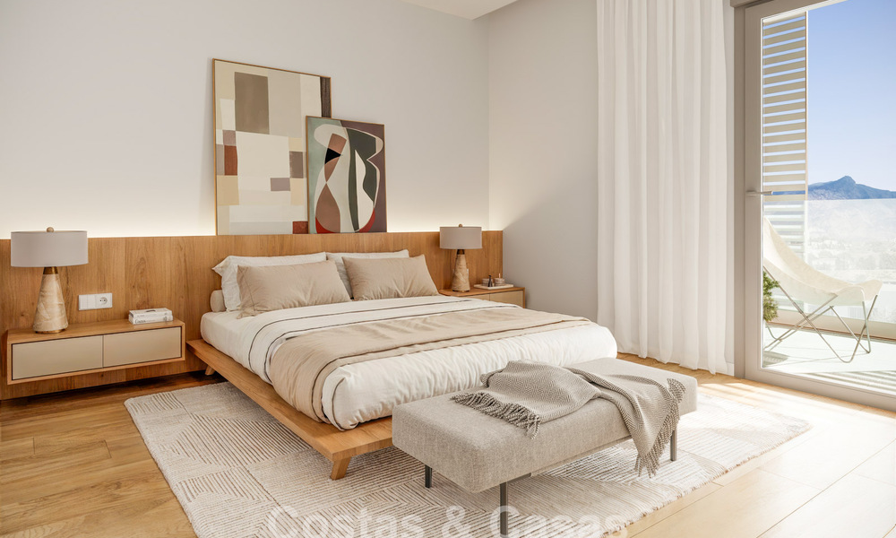 Moderne nieuwbouwappartementen te koop op loopafstand van het strand en het centrum van San Pedro, Marbella 807196
