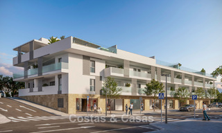 Moderne nieuwbouwappartementen te koop op loopafstand van het strand en het centrum van San Pedro, Marbella 807197 