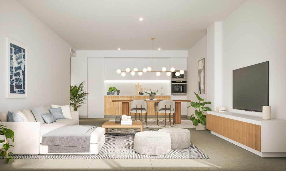 Nieuwe luxe appartementen met schitterend zeezicht te koop in La Cala de Mijas, Costa del Sol 807589