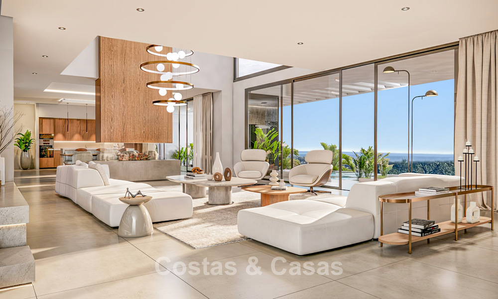 Hypermoderne nieuwbouwvilla te koop in Finca Cortesin, een 5* golfresort tussen Marbella en Sotogrande, Costa del Sol 807596