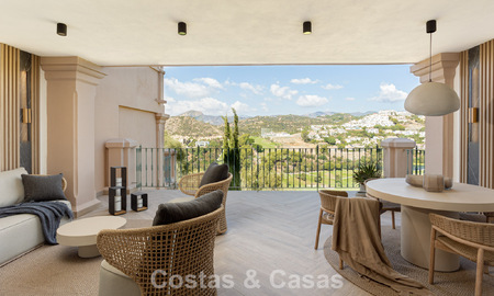 Gemoderniseerd halfvrijstaand herenhuis met panoramisch uitzicht te koop in de heuvels van Marbella - Benahavis 807611